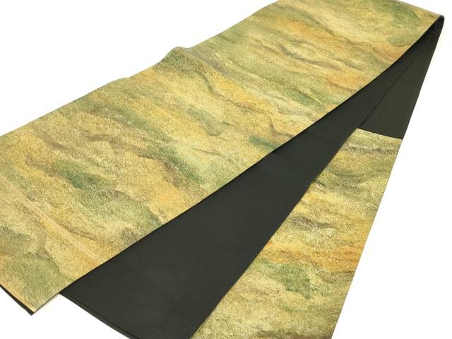平和屋着物◎六通柄袋帯 霞文 正絹 逸品 AAAZ8022cs