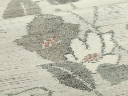 平和屋着物●上質な紬 花蔦草文 やまと誂製 正絹 逸品 AAAZ8093ck