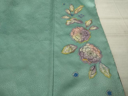平和屋着物●訪問着 作家物 辻が花 絞り 暈し染め 金彩 正絹 逸品 AAAZ8110ck