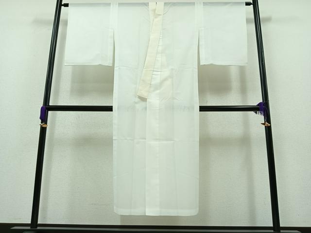 平和屋着物＊夏物 長襦袢 絽 白色 洗える着物 AAAZ8317jh