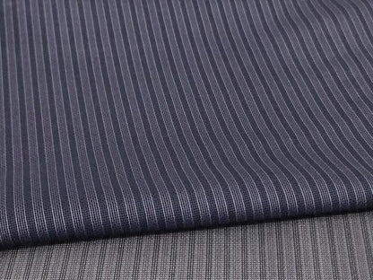 平和屋着物＊夏物 男性 江戸小紋 紗 間道 東京染め 反端付き 正絹 逸品 未使用 AAAZ8478jd