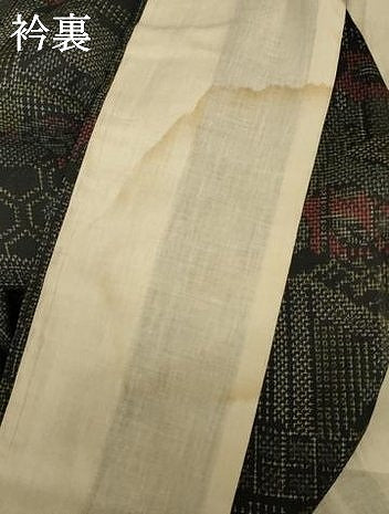 平和屋着物＊夏物 小紋 紗 風景文 正絹 逸品 AAAZ8554jd