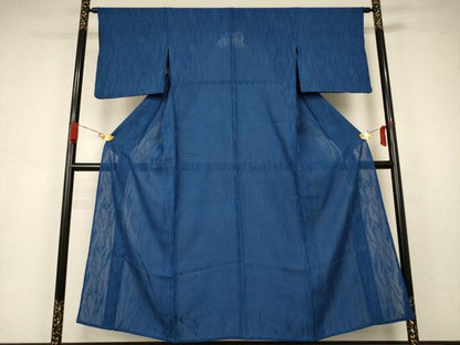 平和屋着物＊夏物 色無地 紗 変わり縞 正絹 逸品 AAAZ8556jd