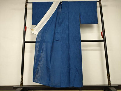 平和屋着物＊夏物 色無地 紗 変わり縞 正絹 逸品 AAAZ8556jd