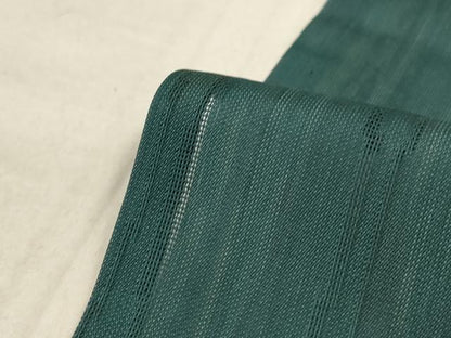 平和屋着物＊夏物 小紋 絽 よろけ縞 正絹 逸品 AAAZ8566jd