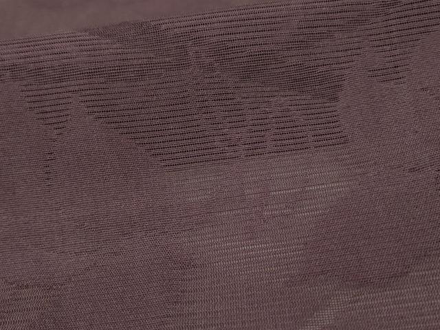 平和屋着物＊夏物 色無地 絽 黒鳶色 正絹 逸品 AAAZ8568jd