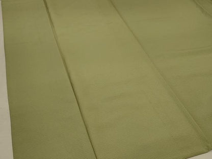 平和屋着物＊夏物 色無地 絽 若葉色 洗える着物 AAAZ8584jd