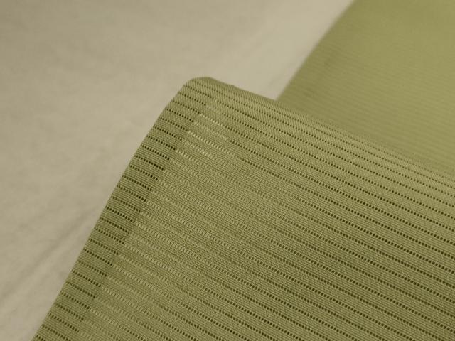 平和屋着物＊夏物 色無地 絽 若葉色 洗える着物 AAAZ8584jd
