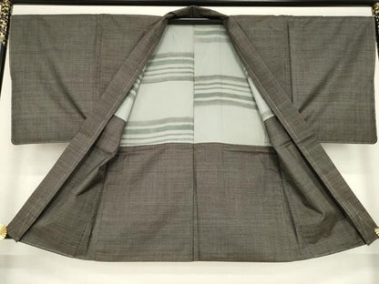 平和屋着物●男性 本場大島紬 アンサンブル 100亀甲 総詰め 正絹 逸品 未使用 AAAZ8928ck
