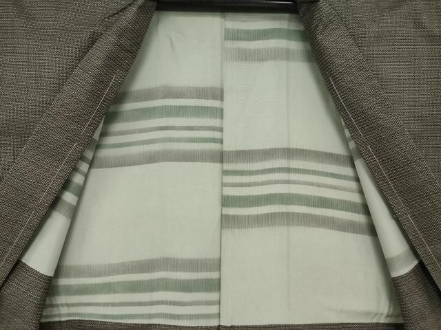 平和屋着物●男性 本場大島紬 アンサンブル 100亀甲 総詰め 正絹 逸品 未使用 AAAZ8928ck
