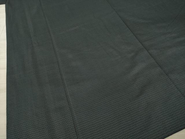 平和屋着物●男性 本場大島紬 アンサンブル 100亀甲 総詰め 正絹 逸品 AAAZ8942ck
