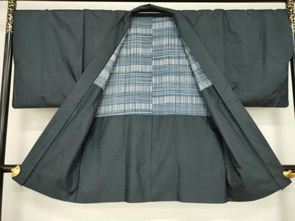 平和屋着物●男性 本場大島紬 アンサンブル 100亀甲 総詰め 正絹 逸品 AAAZ8942ck