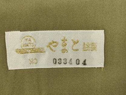 平和屋着物●上質な小紋 竜巻絞り やまと金ラベル 正絹 逸品 AAAZ8957ck