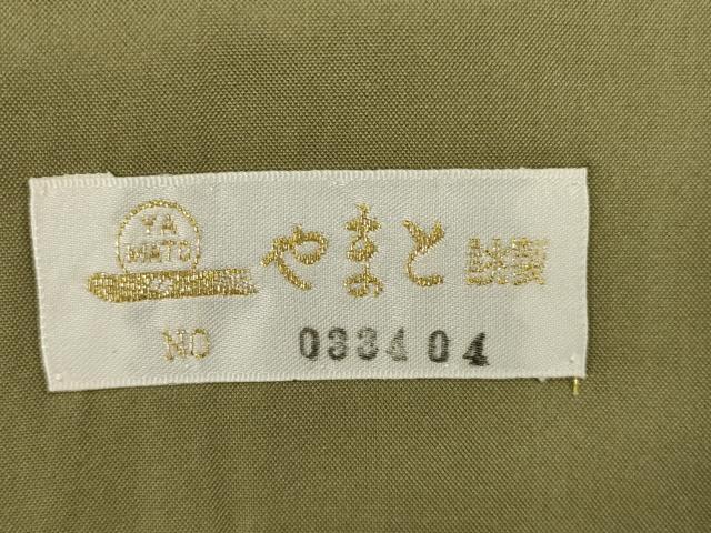 平和屋着物●上質な小紋 竜巻絞り やまと金ラベル 正絹 逸品 AAAZ8957ck