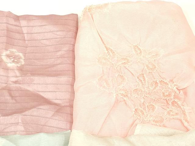平和屋着物＊夏物　和装小物　帯揚げ10枚　部分絞り　柄絞り　全て正絹　逸品　AAAZ8994ay