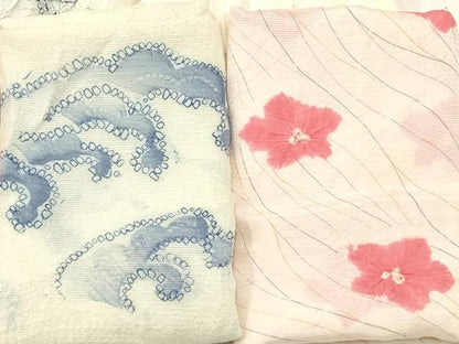 平和屋着物＊夏物　和装小物　帯揚げ10枚　部分絞り　柄絞り　全て正絹　逸品　AAAZ8995ay