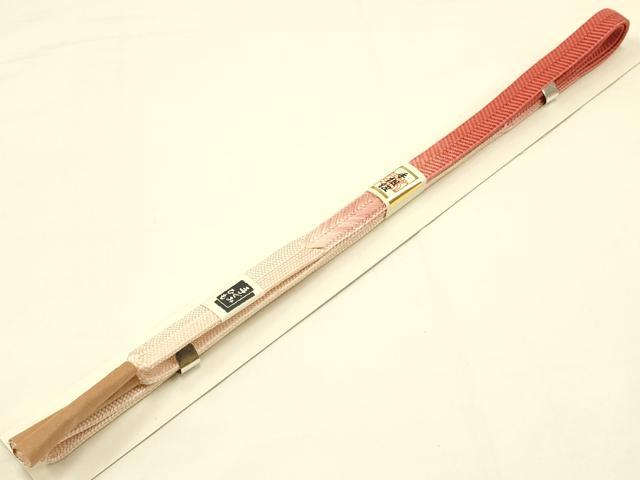 平和屋着物●和装小物　帯締め・帯揚げセット　笹浪組　暈し　正絹　逸品　未使用　AAAZ9000ay
