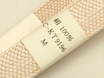 平和屋着物●和装小物　帯締め・帯揚げセット　笹浪組　暈し　正絹　逸品　未使用　AAAZ9000ay