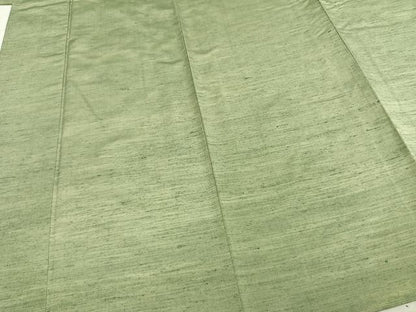 平和屋着物▽上質な紬 単衣 霞文 正絹 逸品 AAAZ9003fy