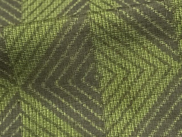 平和屋着物▽本場大島紬 単衣 割り込み絣 正絹 逸品 AAAZ9030fy