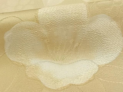 平和屋着物▽上質な小紋 単衣 地紋起こし 草花文 暈し染め 正絹 逸品 AAAZ9037fy