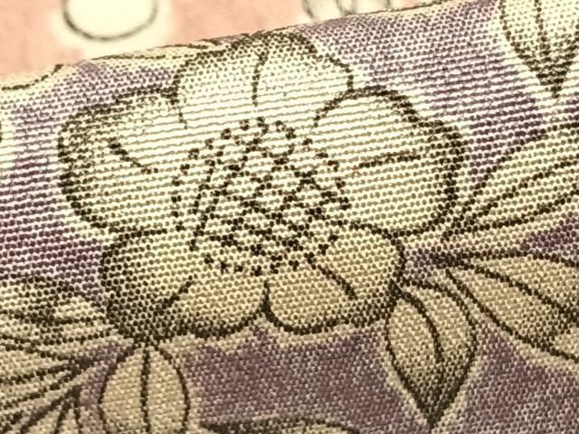 平和屋着物▽上質な小紋 単衣 辻が花 ロング丈 正絹 逸品 AAAZ9038fy