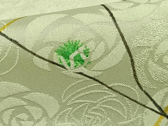 平和屋着物▽小紋 単衣 枝花文 洗える着物 AAAZ9047fy