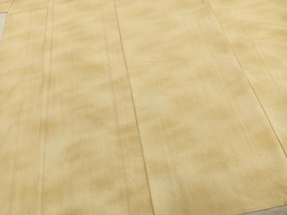 平和屋着物▽上質な紬 単衣 霞文 正絹 逸品 AAAZ9051fy