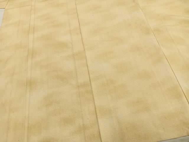 平和屋着物▽上質な紬 単衣 霞文 正絹 逸品 AAAZ9051fy