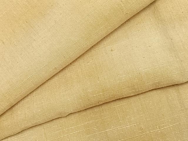 平和屋着物▽上質な紬 単衣 霞文 正絹 逸品 AAAZ9051fy