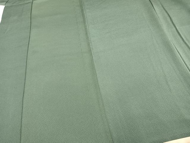 平和屋着物▽上質な色無地 単衣 虫襖色 正絹 逸品 AAAZ9054fy
