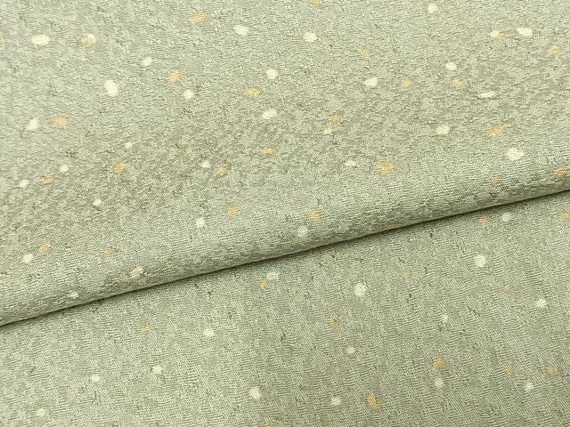 平和屋着物▽上質な小紋 単衣 散らし文 正絹 逸品 AAAZ9059fy