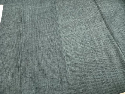平和屋着物▽上質な紬 単衣 網代織 正絹 逸品 未使用 AAAZ9064fy