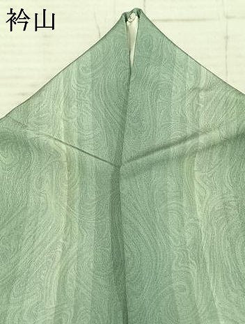 平和屋着物▽上質な小紋 単衣 墨流し文様 正絹 逸品 AAAZ9068fy