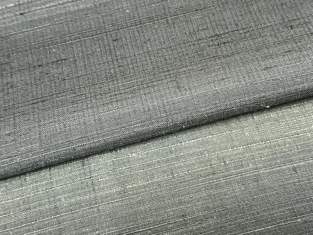 平和屋着物▽伝統工芸士 馬渕登作 玉糸紬 単衣 横段文 証紙付き 正絹 逸品 AAAZ9073fy