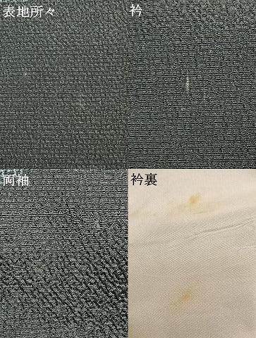平和屋着物▽本塩沢 単衣 源氏車文 正絹 逸品 AAAZ9084fy