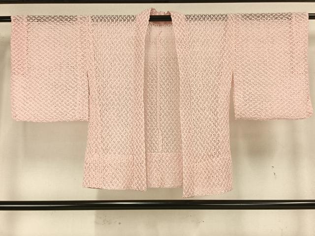 平和屋着物▽羽織 スリーシーズン 春夏秋 塵除け 総レース 花尽くし 正絹 逸品 AAAZ9101fy