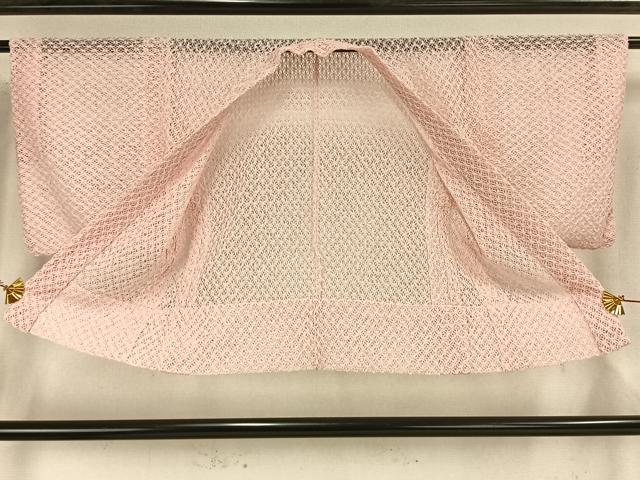 平和屋着物▽羽織 スリーシーズン 春夏秋 塵除け 総レース 花尽くし 正絹 逸品 AAAZ9101fy