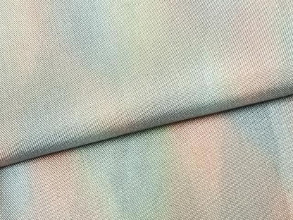 平和屋着物▽道行コート　スリーシーズン　春夏秋　塵除け　斜縞　正絹　逸品　未使用　AAAZ9102fy