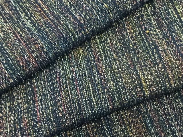 平和屋着物▽上質な紬 単衣 霞文 正絹 逸品 AAAZ9121fy