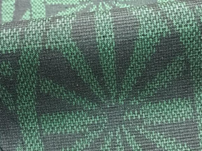 平和屋着物▽上質な紬　単衣　立涌文　正絹　逸品　AAAZ9140fy