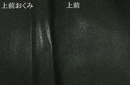 平和屋着物▽豪華黒留袖　単衣　友禅　作家物　風景枝花文　黒地　正絹　逸品　AAAZ9141fy