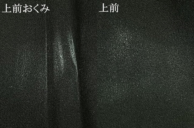 平和屋着物▽豪華黒留袖　単衣　友禅　作家物　風景枝花文　黒地　正絹　逸品　AAAZ9141fy