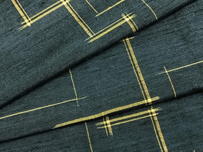 平和屋着物▽上質な紬 単衣 抽象文様 正絹 逸品 AAAZ9172fy