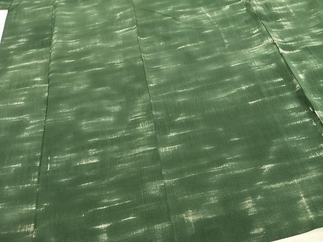 平和屋着物▽上質な小紋　単衣　霞文　正絹　逸品　AAAZ9174fy