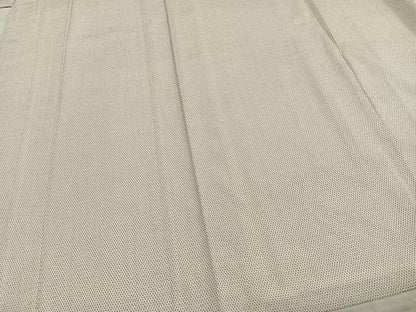 平和屋着物▽本塩沢 単衣 蚊絣 正絹 逸品 AAAZ9175fy