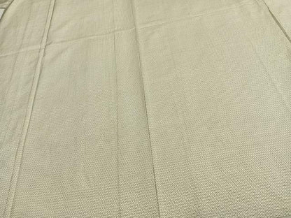 平和屋着物▽男性　本場大島紬　白大島　単衣　100亀甲　総詰め　正絹　逸品　AAAZ9199fy