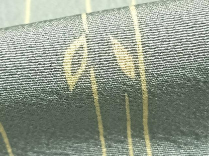 平和屋着物▽上質な小紋 単衣 蔦の葉文 正絹 逸品 AAAZ9204fy