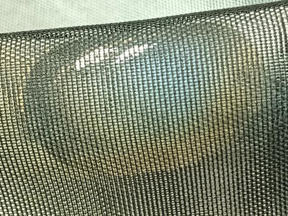 平和屋着物▽訪問着 無双 紗袷 紗×紗 手描き 萩文 水滴 金彩 正絹 逸品 AAAZ9205fy