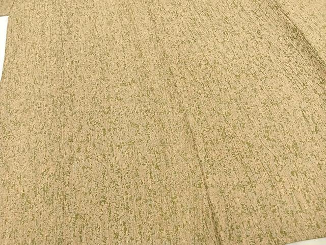 平和屋着物▽上質な小紋 単衣 霞文 正絹 逸品 AAAZ9213fy
